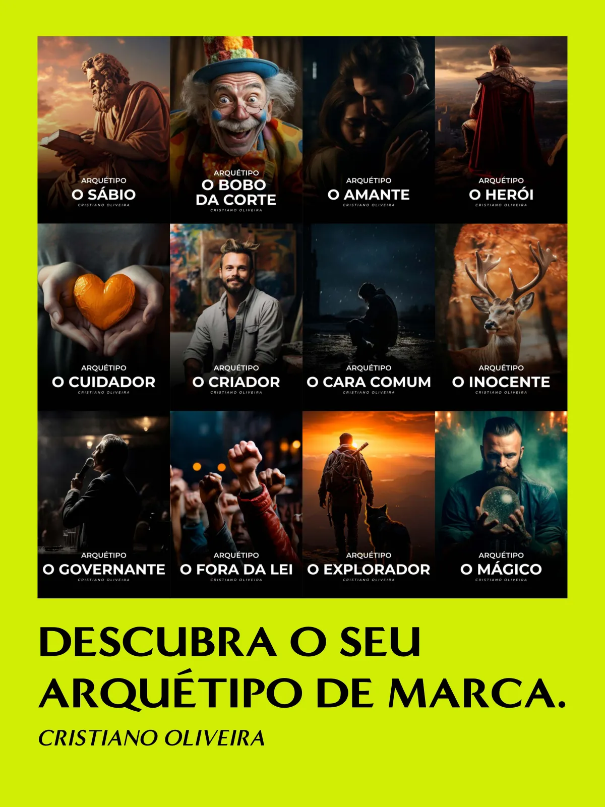 Capa do e-book Descubra o Seu Arquétipo de Marca